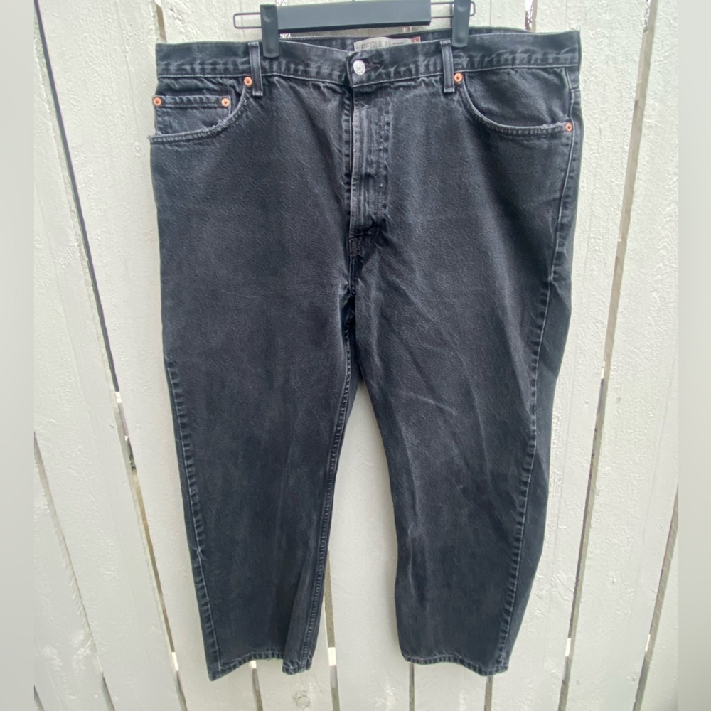 Levi's Black Denim 505's